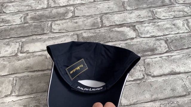 Кепка Ralph Lauren синяя смотреть онлайн