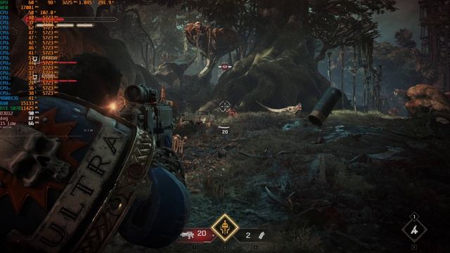 Warhammer 40000 SPACE MARINE 2 - 4K DLSS Quality - RTX 5070 MSI VANGUARD SOC LAUNCH EDITION смотреть онлайн