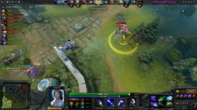 1vs9 Miracle Invoker - 20K Net Worth Comeback - 8660 MMR Ranked Dota 2 смотреть онлайн