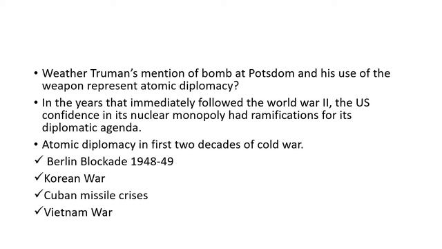 Atomic Diplomacy смотреть онлайн
