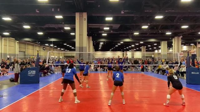 Carolina CHAOS 17 Royal vs. CJV 17 Vanessa Set 2 смотреть онлайн