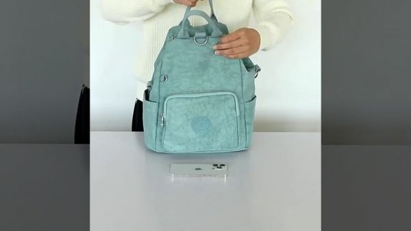 ✅ Женская текстильная сумка-рюкзак 66109 #оптом в интернет-магазине «Сумкины Будни» sumkinybudnu.ru