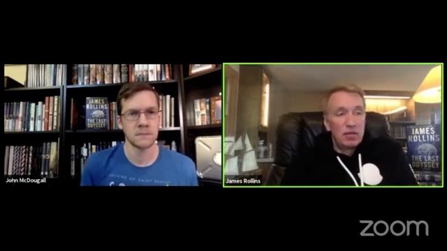 James Rollins discusses The Last Odyssey - April 17th, 2020 смотреть онлайн