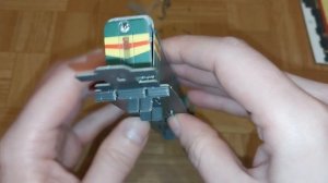 Тепловоз ЧМЭ3 Умная бумага обзор и сборка