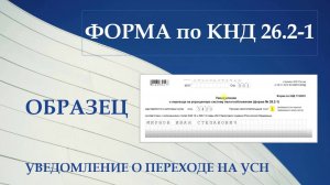 КАК ЗАПОЛНИТЬ УВЕДОМЛЕНИЕ О ПЕРЕХОДЕ НА УСН В 2025 ГОДУ