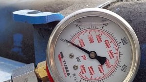 Измерение давления в гидросистеме манипулятор Тадано