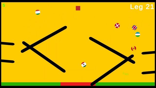 50 Countries Marble Race League Season 20 Day 9/10 Marble Race in Algodoo смотреть онлайн