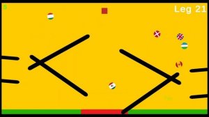 50 Countries Marble Race League Season 20 Day 9/10 Marble Race in Algodoo