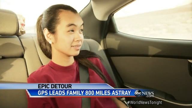 GPS Disaster: Tourists Take Accidental 800-Mile Detour after Navigational Error смотреть онлайн