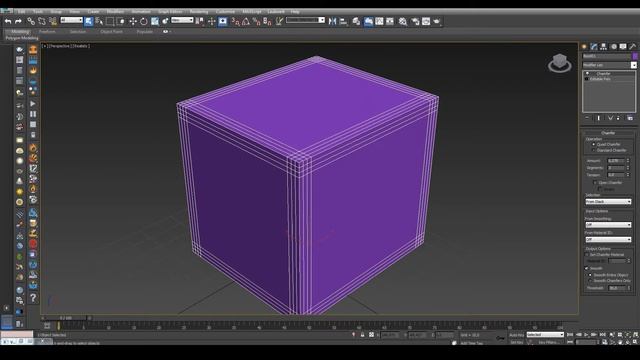 Chamfer Modifier смотреть онлайн
