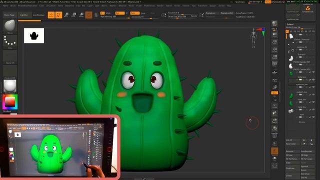 How to rotate your Zbrush model from (negative)X to (positive)X Horizontally ? by brownbearanimtio смотреть онлайн