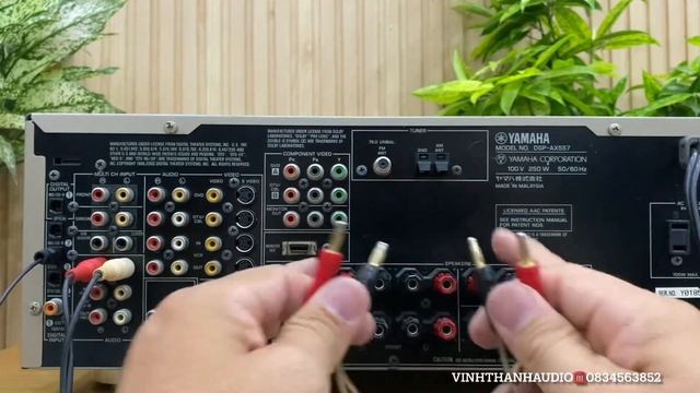Đã bán- Yamaha DSP-AX557 phay nhôm sang chảnh,cổng Quang,250W☎️0834563852 смотреть онлайн