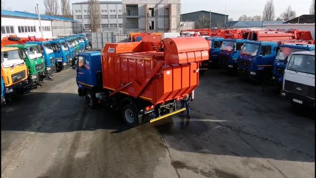 Мусоровоз с задней ручной загрузкой СБМ 301/4