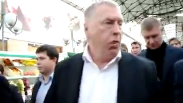 Владимир Жириновский на рынке смотреть онлайн