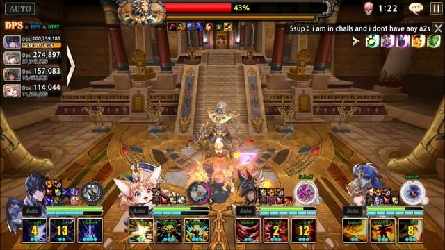 King's Raid - Trial of the Earth 10 - Shakmeh sub-tank, no SW 10* Rebel Clause смотреть онлайн