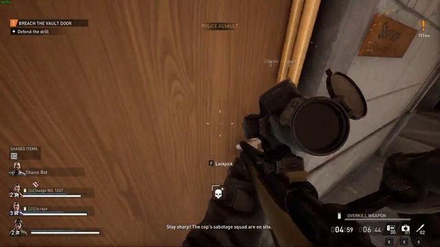 Payday 3 Cloaker jumpscare смотреть онлайн