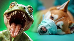 БУБЛИК В БОЛЬНИЦЕ!! ЕГО ОТРАВИЛА МОЯ ЛЯГУШЕЧКА!! Хаски Бандит Говорящая собака