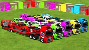 Машинки летают и прыгают! Развивающие мультики Машины помощники. Мультфильмы про машинки