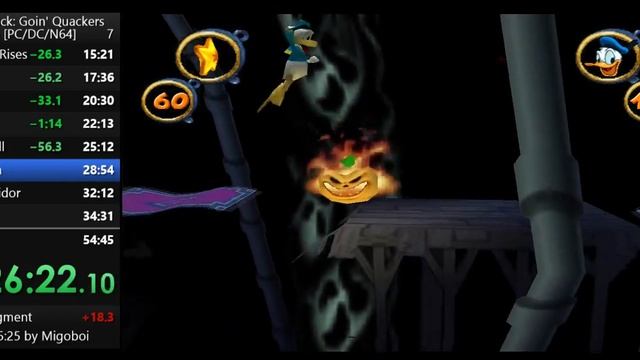 Donald Duck: Goin' Quackers 51:59 [Any% N64]