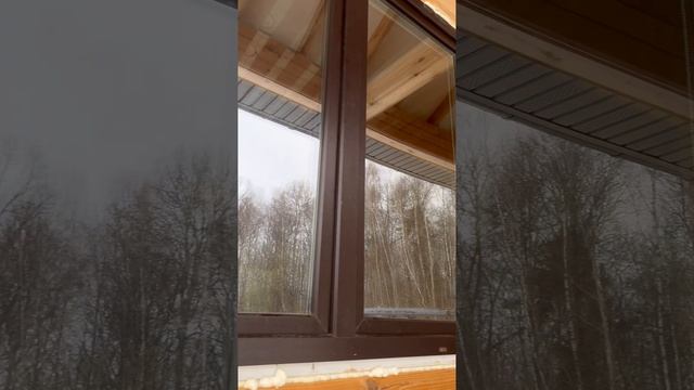 Как сделать герметичный оконный шов на деревянном доме, когда уже установлены окна смотреть онлайн