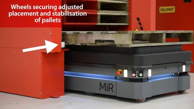 PALOMAT® AMR for Stringer Pallets | Communicating with Autonomous Mobile Robots смотреть онлайн
