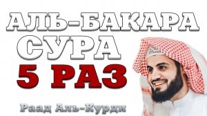 Сура "Аль-Бакара" 5 РАЗ