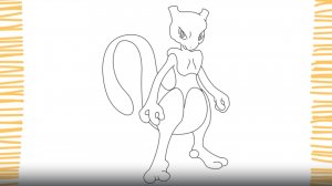 КАК НАРИСОВАТЬ Мьюту  I Pokémon