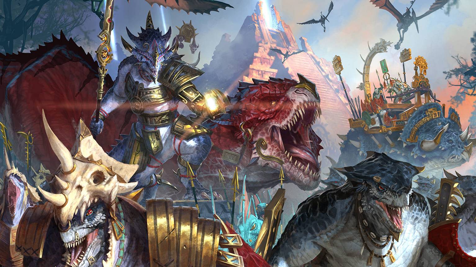 Total War: Warhammer III ( SFO- Scorched Earth ) 1# Крок-Гар (Людоящеры) лег +10 смотреть онлайн