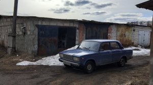 Ночую в гараже. Апрель 2025.