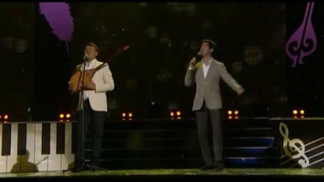 "Нұр-Мұқасан" дуэті. "Жаным, жаным!.." Әні мен сөзі: Бекжан Әшірбаев смотреть онлайн