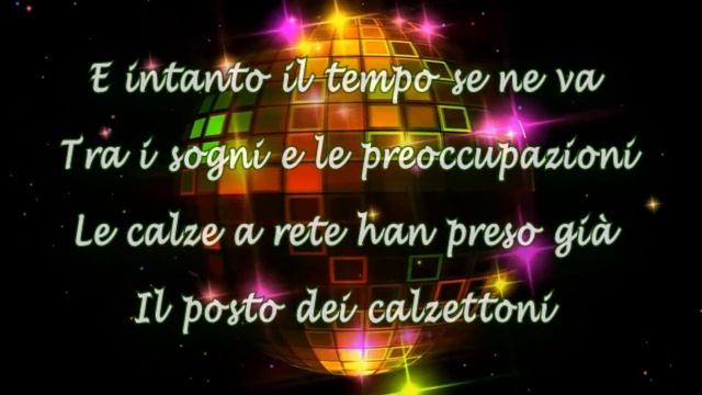 Karaoke_Il Tempo Se Ne Va смотреть онлайн