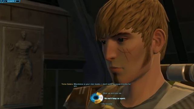 Swtor Torian confess love (bounty hunter) смотреть онлайн