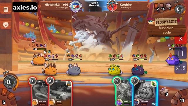 VERY EFFECTIVE KIND OF AOE | ORIGINS LEADERBOARDS | AXIE INFINITY смотреть онлайн