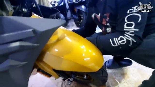 شد كارتون 📦شد درجة HOnda Dio حديثه 😍 смотреть онлайн
