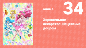 Хорошенькое лекарство: Исцеление добром 34 серия (аниме-сериал, 2020)