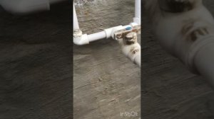 Ремонт пластиковой водопроводной трубы