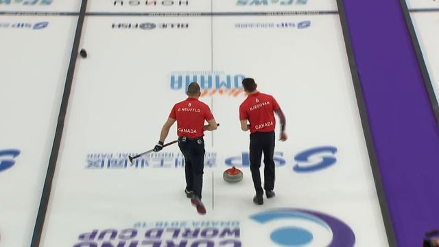 Canada v China - Men - Curling World Cup second leg, Omaha, United States смотреть онлайн