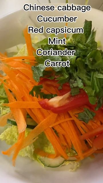 Vietnamese salad recipe || I used left over baked beef смотреть онлайн