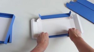 Сборка картонной коробки крышка-дно