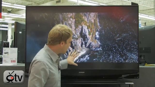 Mitsubishi 60" C9 Series DLP Rear Projection HDTV смотреть онлайн