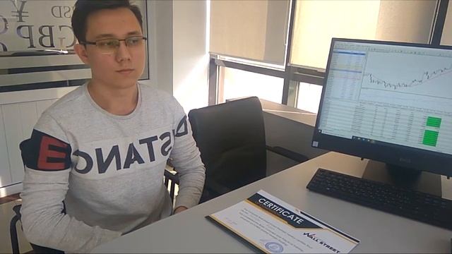 Азгат из Шымкента прошел обучение в компании и получил сертификат смотреть онлайн