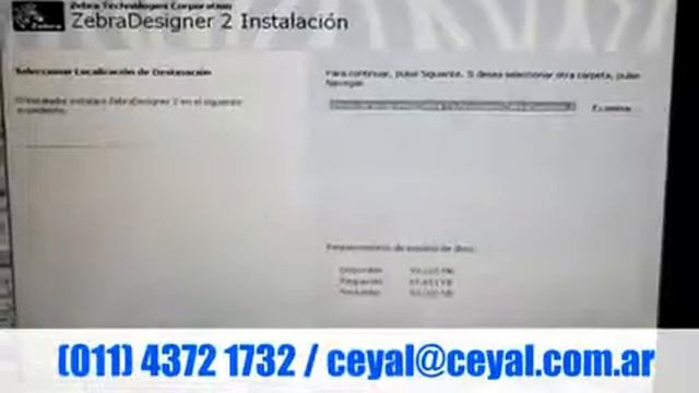 ZEBRA ZM 400 ARGENTINA - CEYAL (011 43721732) смотреть онлайн
