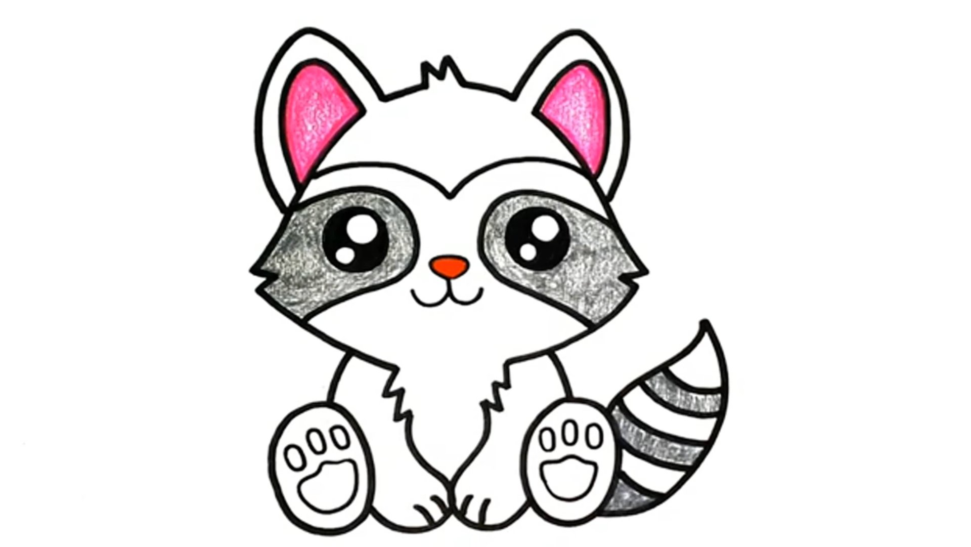 КАК НАРИСОВАТЬ МИЛОГО ЕНОТА смотреть онлайн