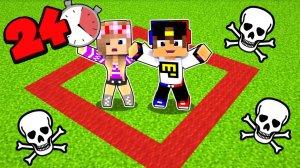 КАК МНЕ ВЫЖИТЬ 24 ЧАСА ЧЕЛЛЕНДЖ в МАЙНКРАФТ ДЕВУШКА ВИДЕО ТРОЛЛИНГ MINECRAFT Евгенбро