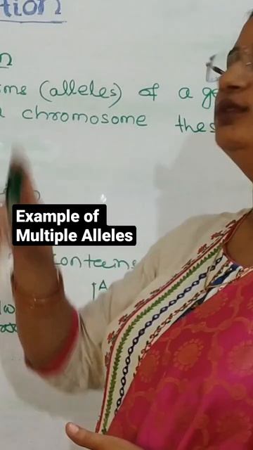 Example of multiple Alleles.. смотреть онлайн