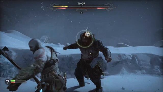 God of war ragnarok ps5 -kratos vs thor смотреть онлайн