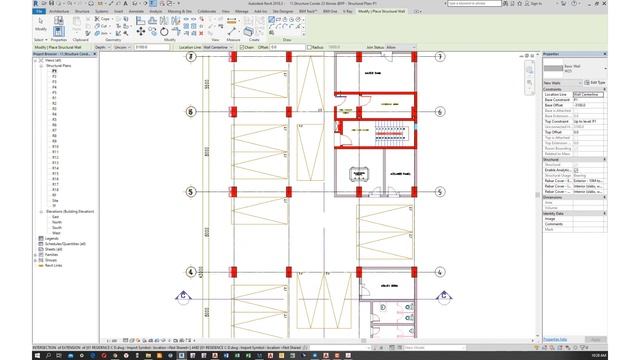 Condominium Structural model in Revit and Export to Etabs Part 1 смотреть онлайн