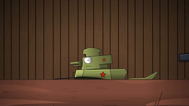 КВ-45 Против KING RATTE (Тени) - Мультики про Танки смотреть онлайн