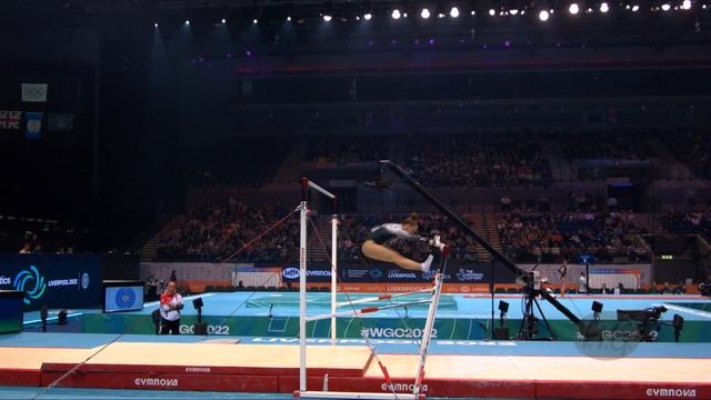 MAYER Greta (HUN) - 2022 Artistic Worlds, Liverpool (GBR) - Qualifications Uneven Bars смотреть онлайн