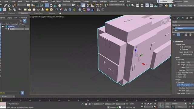 2021_Stanley_A Using the greeble plugin in 3ds Max 8. смотреть онлайн